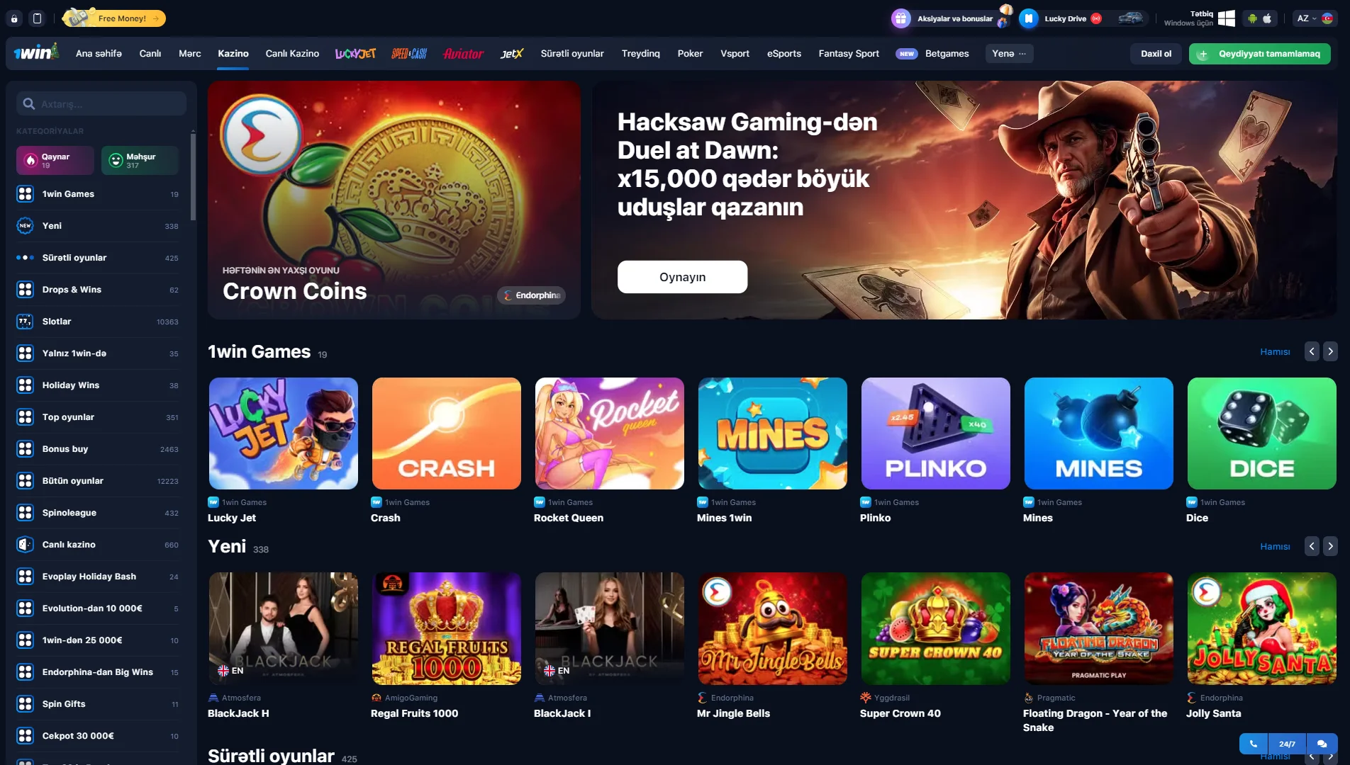 1 Win bonus qazanın 1 Win bonus qazanın