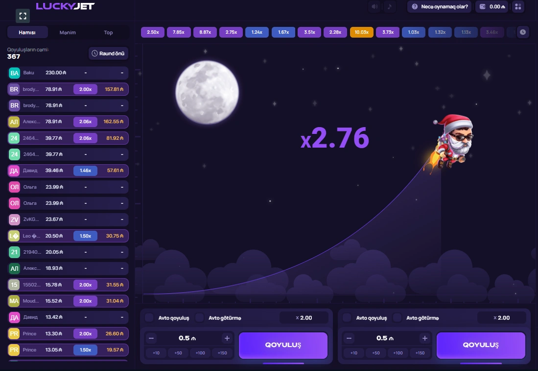 1Win Lucky Jet necə oynamaq olar